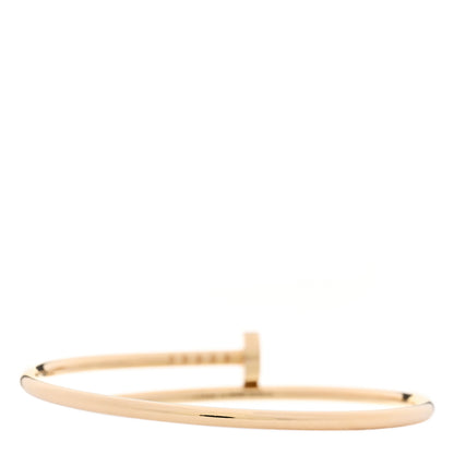 Cartier 18K Yellow Gold Small Juste Un Clou Bracelet 16 2 of 3