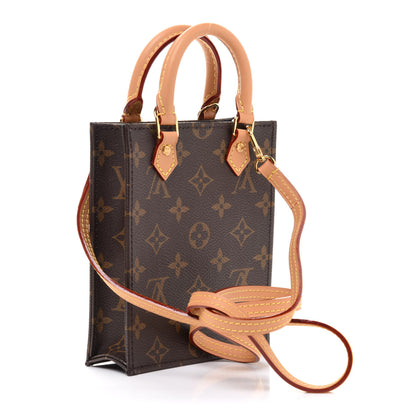 Louis Vuitton Monogram Petit Sac Plat 3 of 8