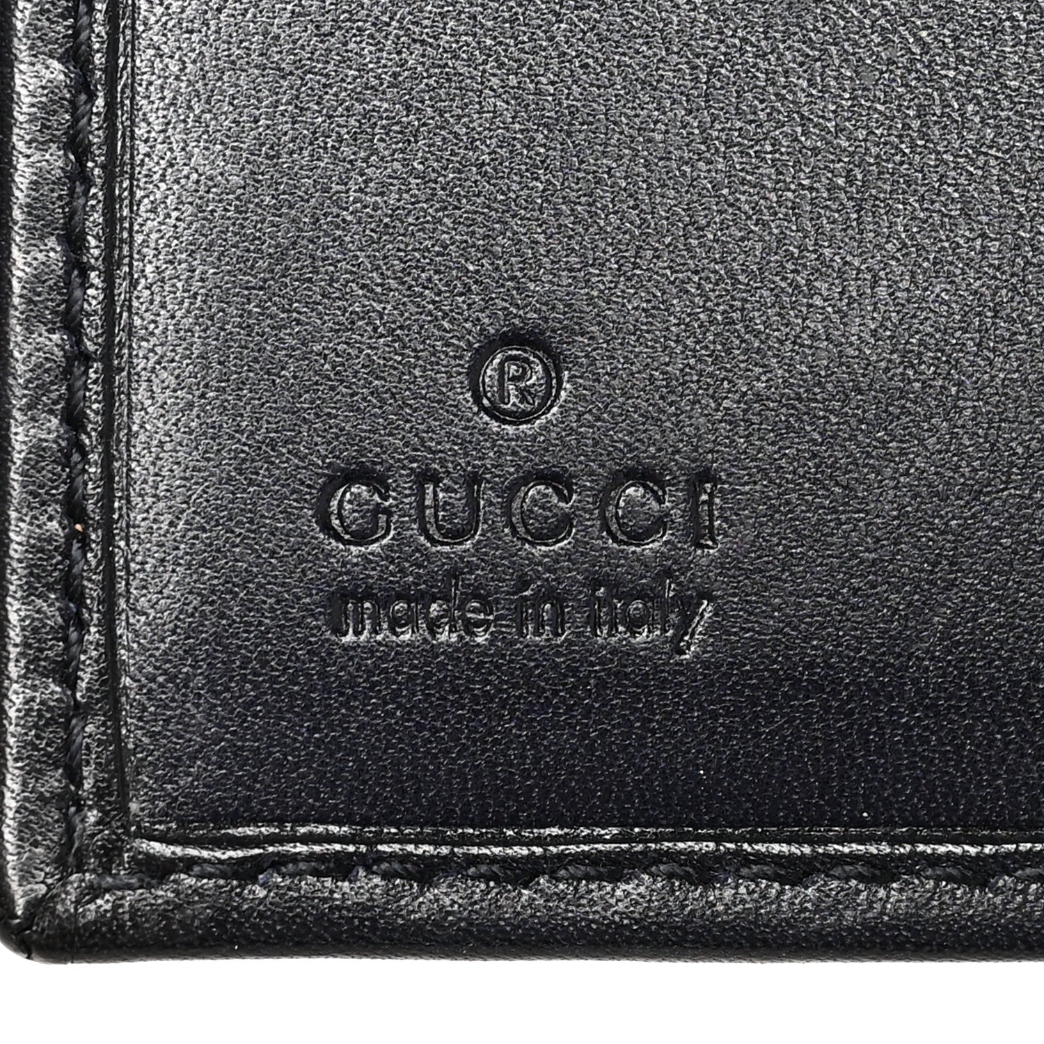Gucci Monogram Bi-Fold Wallet Navy 8 of 8