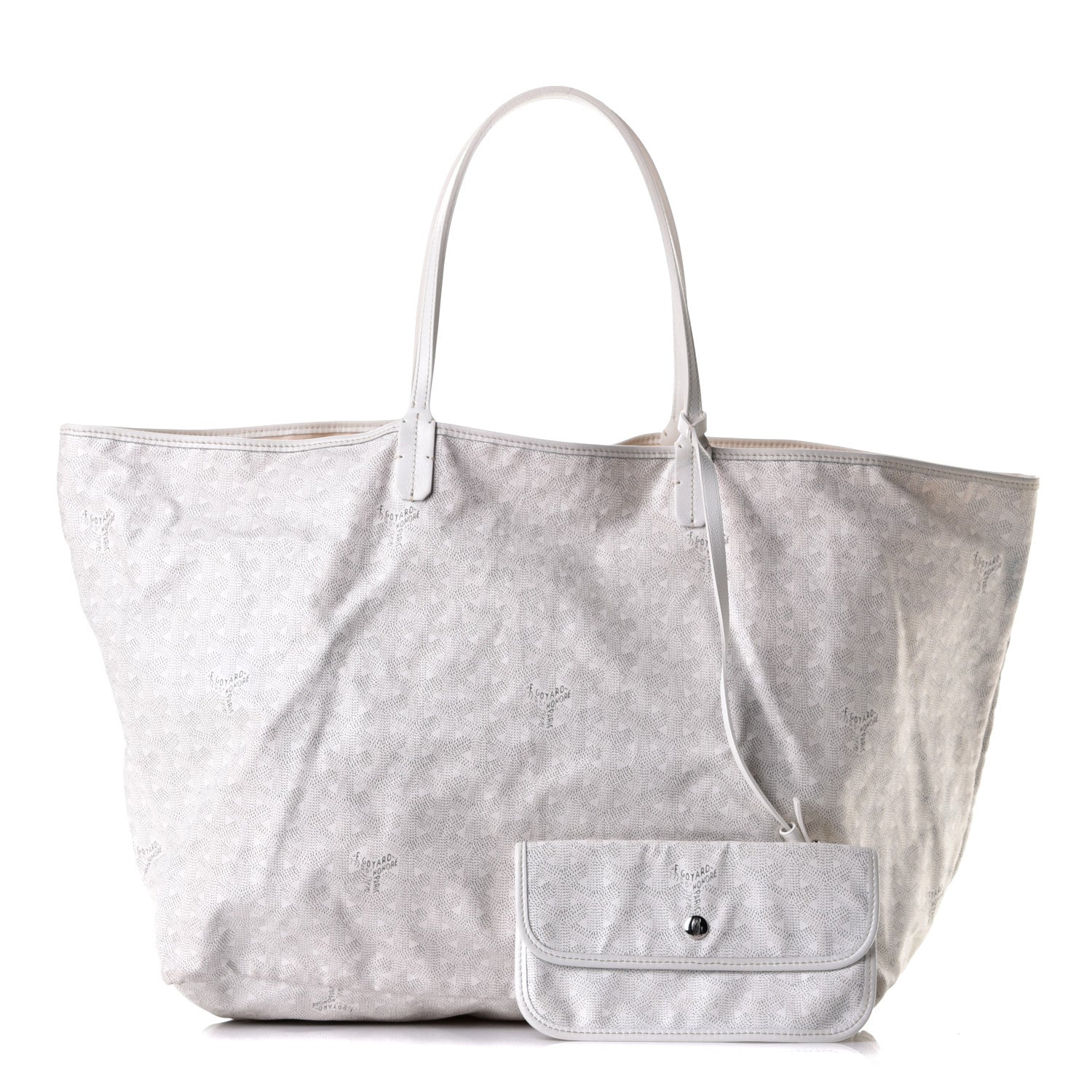 Goyard Goyardine Saint Louis GM White 1 of 6