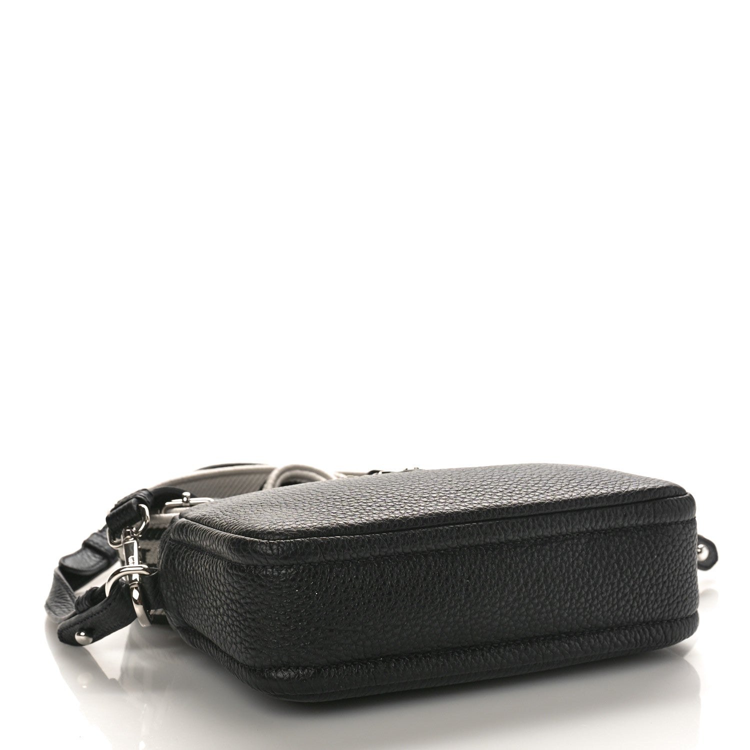 Prada Vitello Daino Soft Camera Crossbody Black 4 of 8