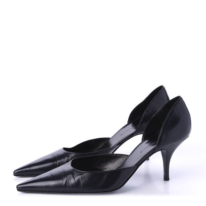 Balenciaga Calfskin Pumps 39.5 Black 3 of 8