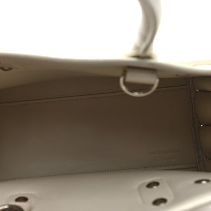 Saint Laurent Grained Calfskin Nano Sac de Jour Dove White 5 of 10