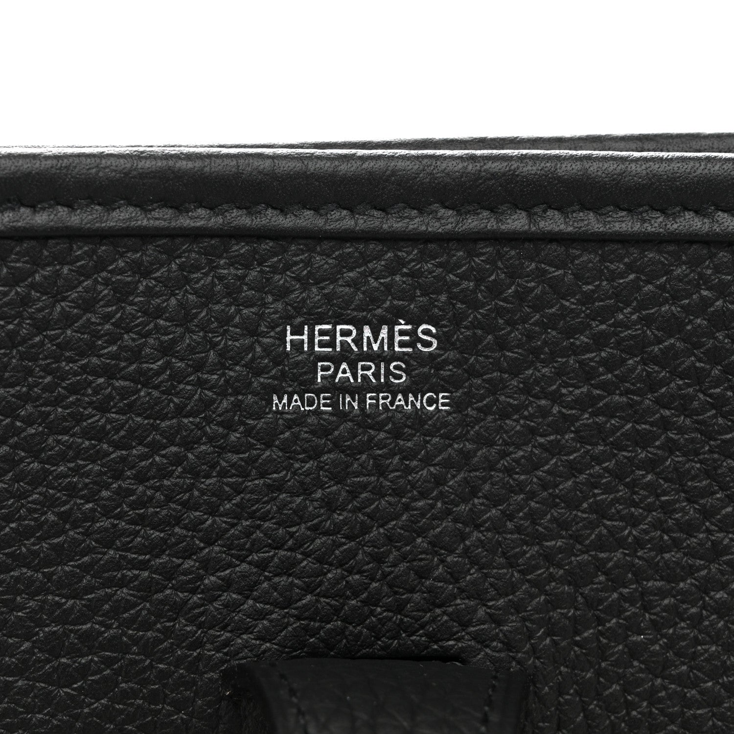 Hermes Taurillon Clemence EVELYNE III PM Black 6 of 11