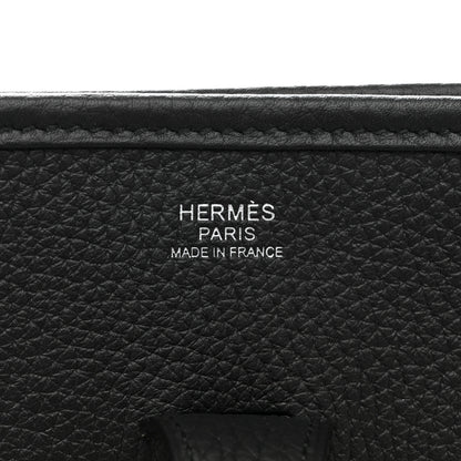 Hermes Taurillon Clemence EVELYNE III PM Black 6 of 11