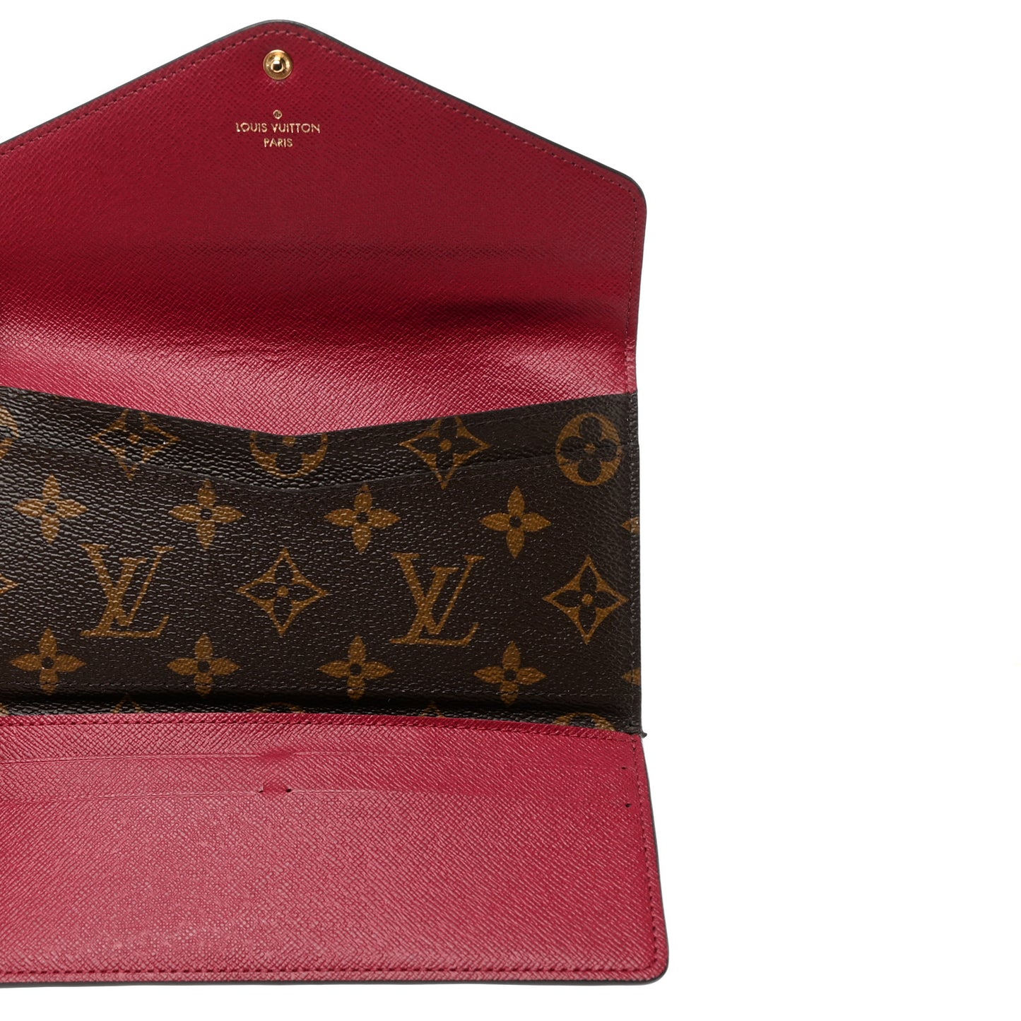 Monogram Josephine Wallet Fuchsia