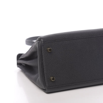 Hermes Togo Kelly Retourne 32 Black 9 of 11