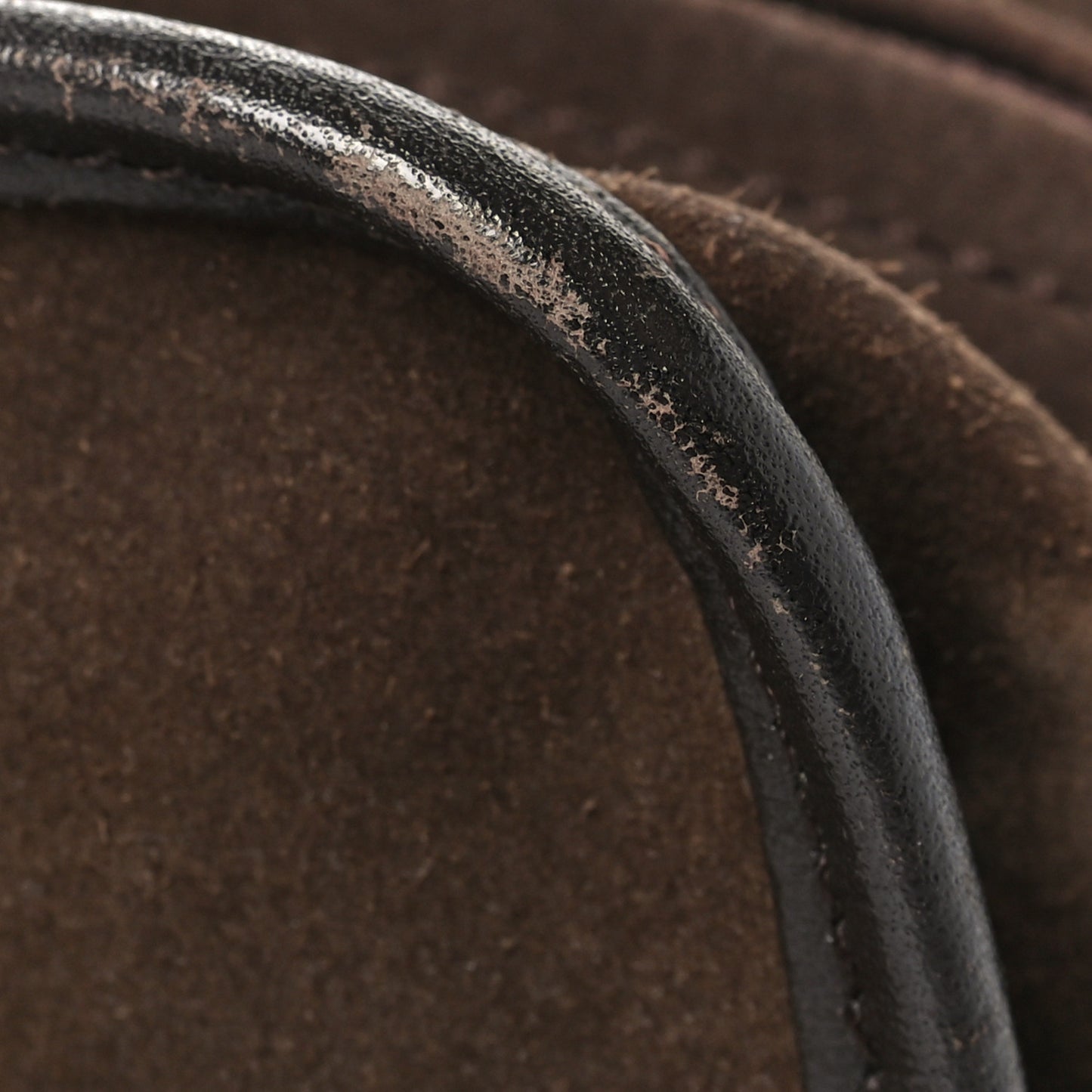 Suede Calfskin Amazona 28 Dark Chestnut