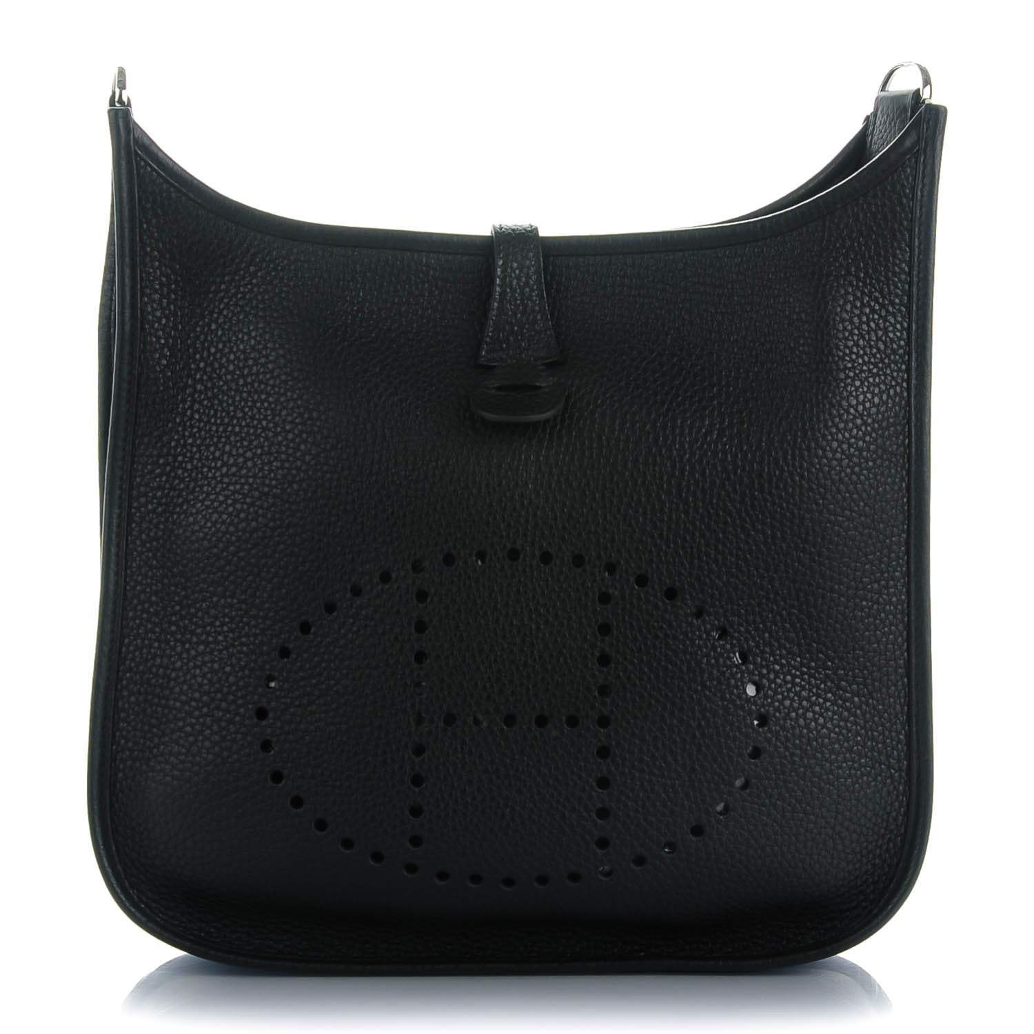 Hermes Taurillon Clemence Evelyne III PM Black 1 of 7