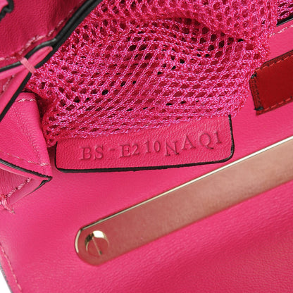 Valentino Garavani Nappa Lace Girello Flap Pop Fuxia 8 of 8