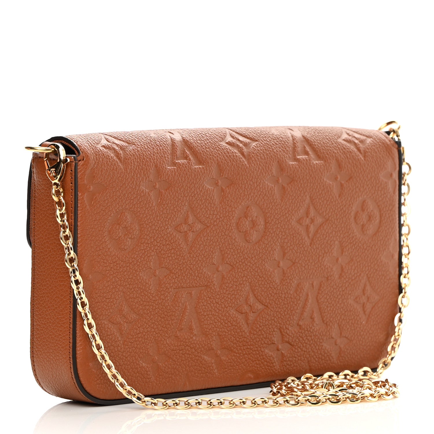 Louis Vuitton Empreinte Pochette Felicie Chain Wallet Cognac 4 of 12