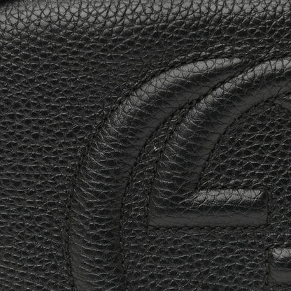 Gucci Pebbled Calfskin Small Soho Disco Bag Black 12 of 13