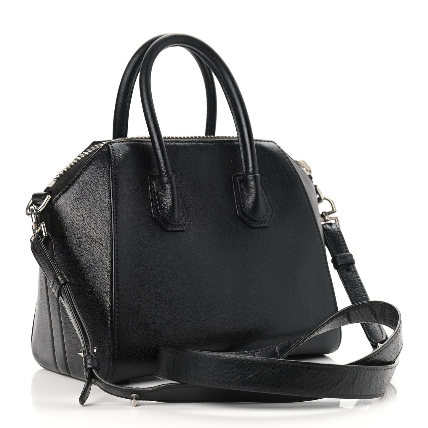 Sugar Goatskin Mini Antigona Black