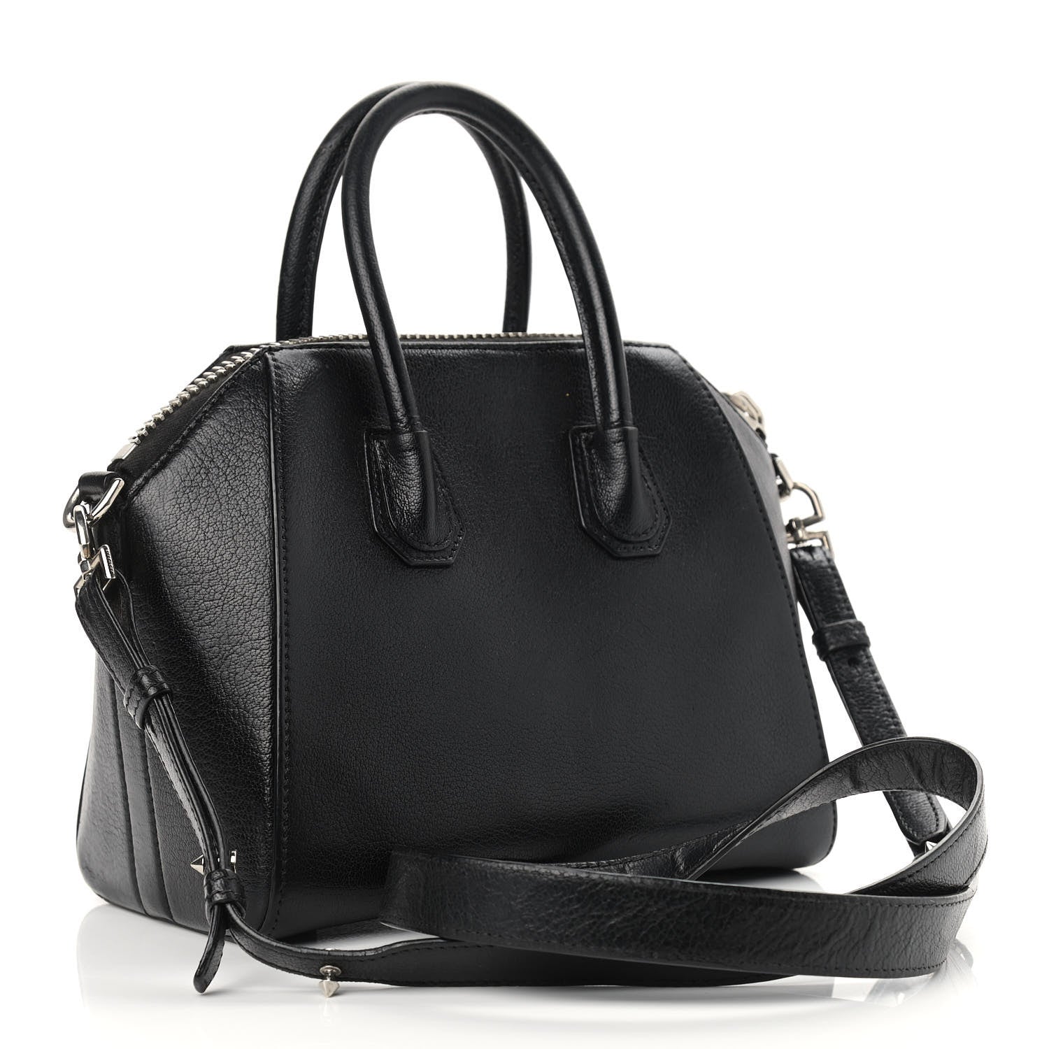 Givenchy Sugar Goatskin Mini Antigona Black 3 of 12