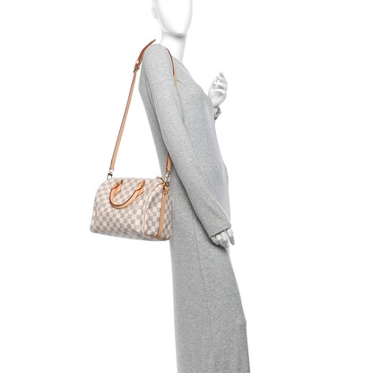 Louis Vuitton Damier Azur Speedy Bandouliere 25 2 of 8