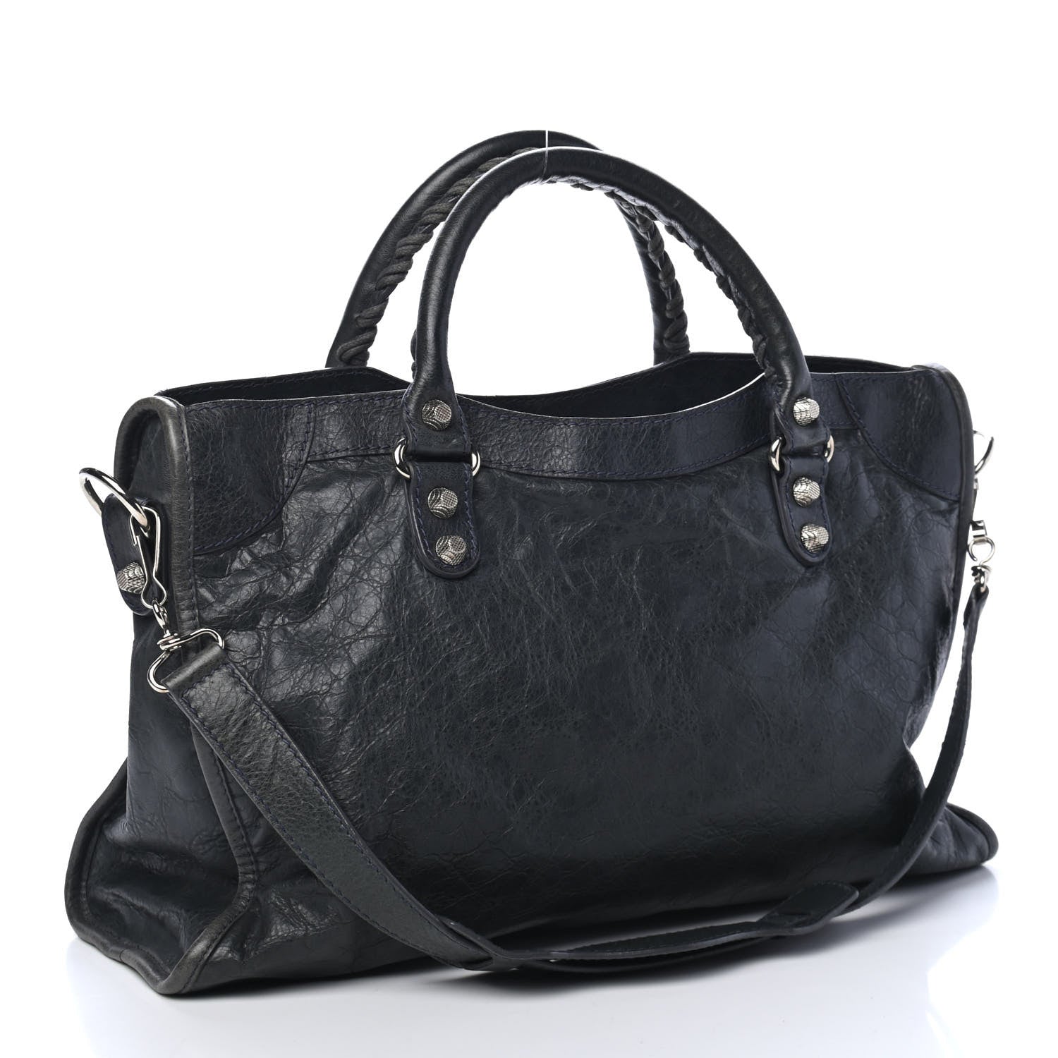 Balenciaga Agneau Giant 12 Silver Hardware City Anthracite 2 of 4