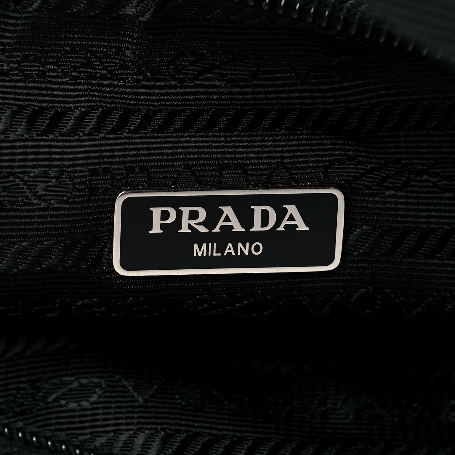 Prada Tessuto Nylon Mini Re-Edition 2000 Bag Black 6 of 10