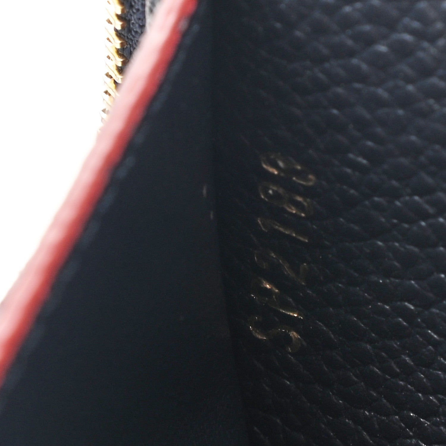 Louis Vuitton Empreinte Victorine Wallet Marine Rouge 7 of 10