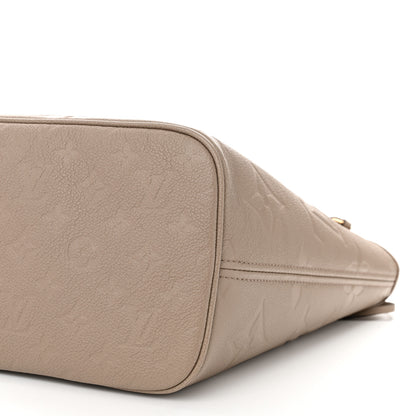 Louis Vuitton Empreinte Monogram Giant Neverfull MM Tourterelle 9 of 9