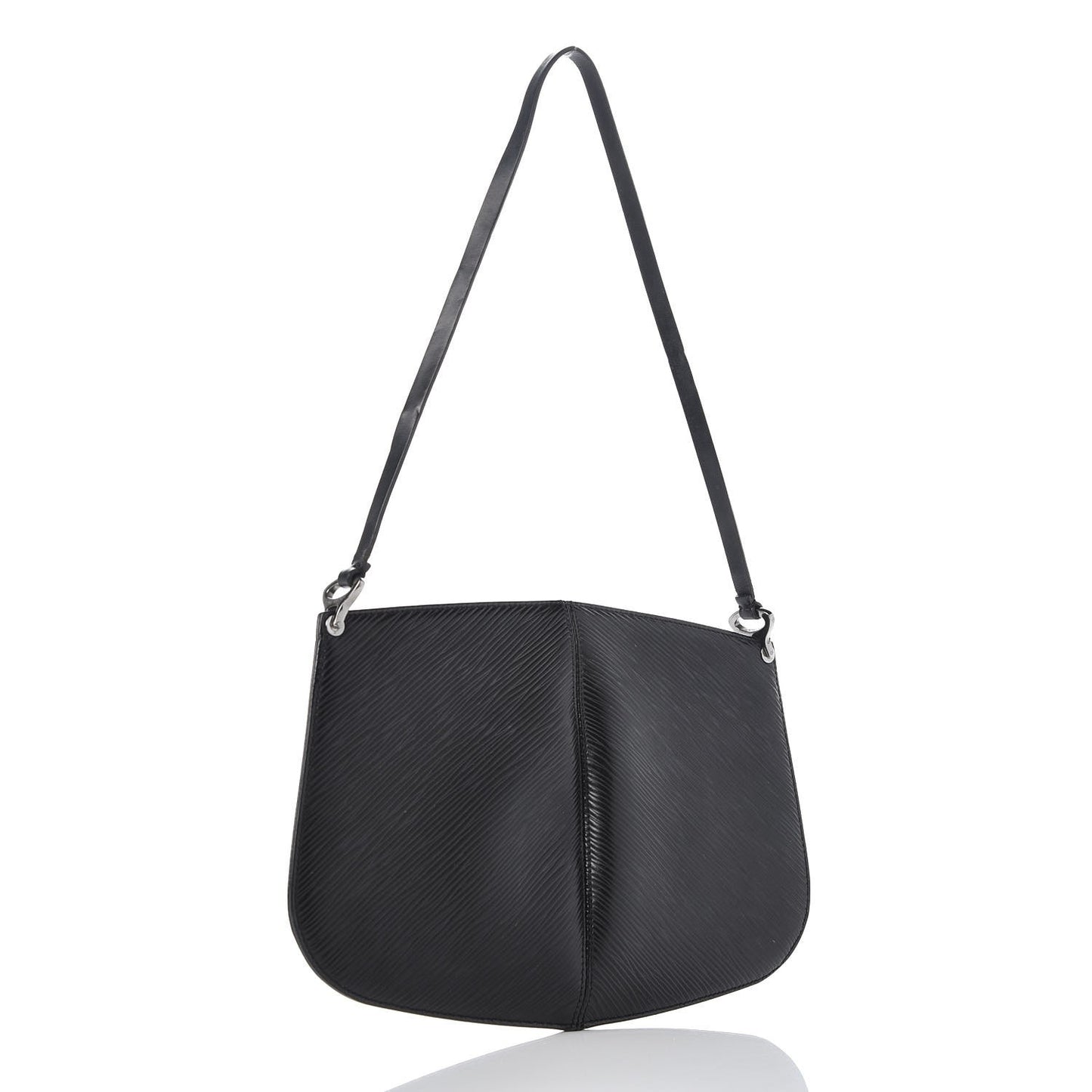Epi Demi Lune Pochette Black