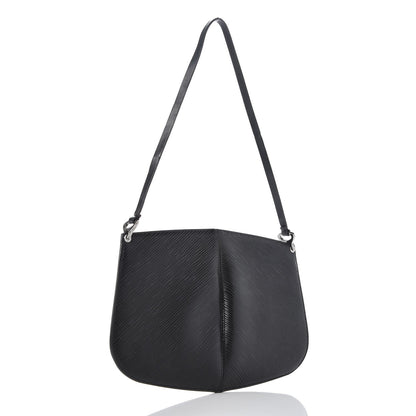 Louis Vuitton Epi Demi Lune Pochette Black 3 of 14