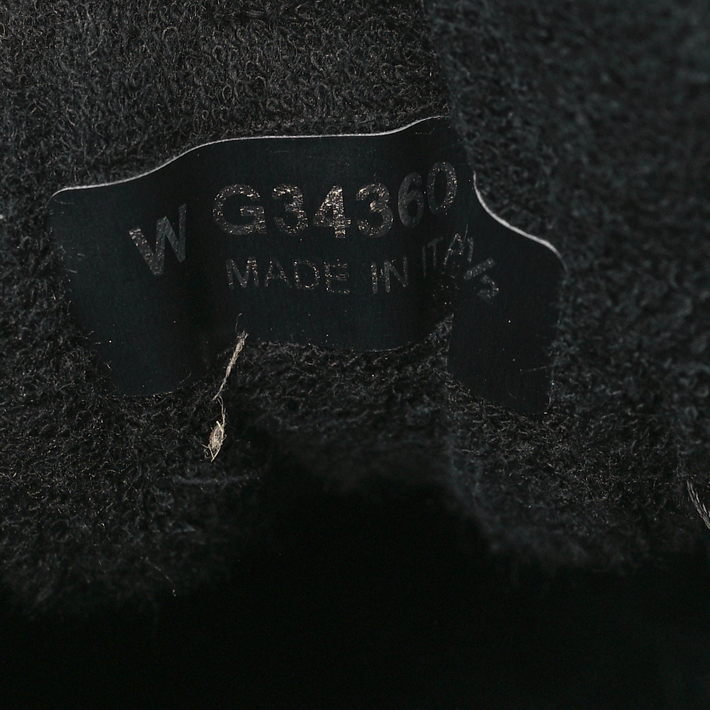 Fabric Calfskin Suede CC Sneakers 37.5 Black