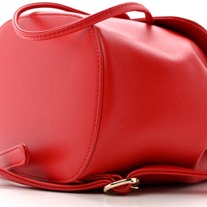 Chanel Lambskin CC Mania Backpack Red 10 of 12