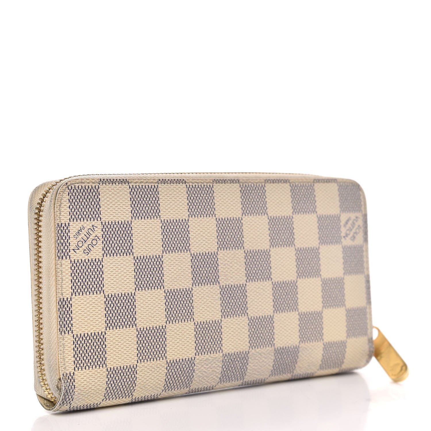 Louis Vuitton Damier Azur Zippy Wallet 3 of 13