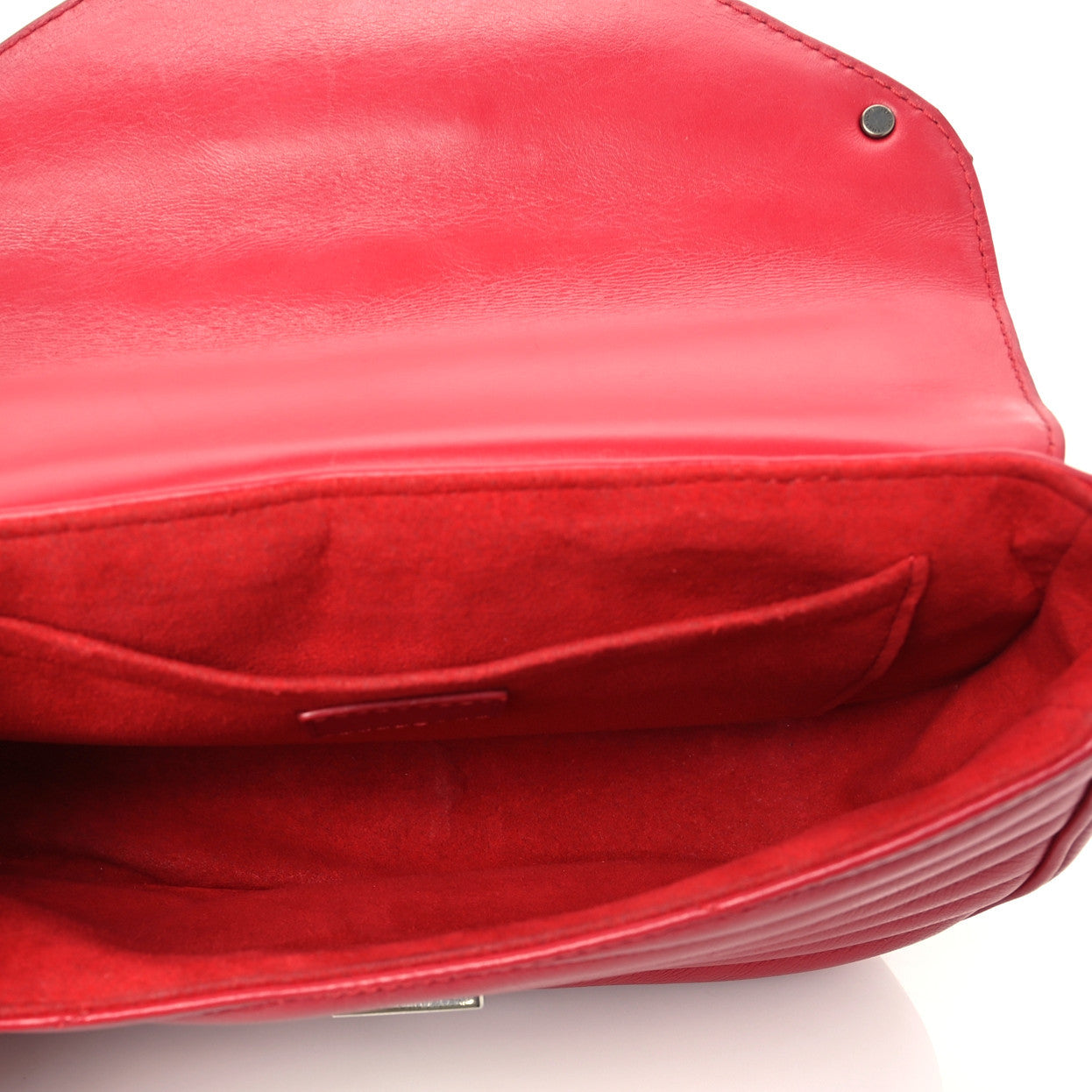 Calfskin New Wave Chain PM Scarlet