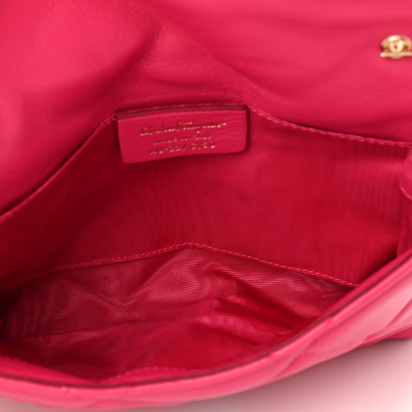 Nappa Quilted Ginny Crossbody Pink