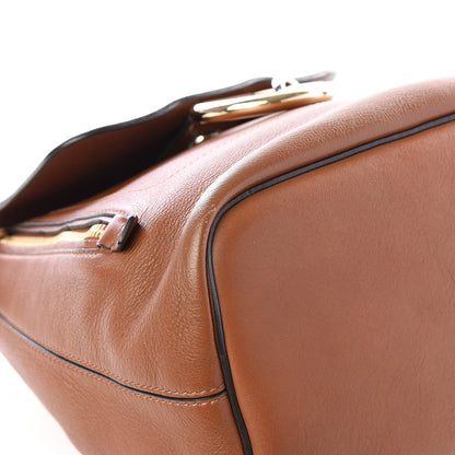 Chloe Suede Calfskin Medium Faye Backpack Tan 5 of 11