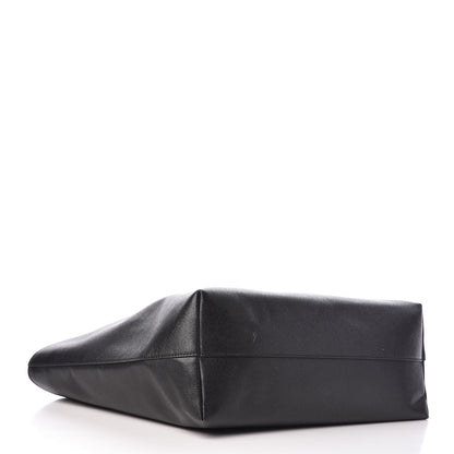 Fendi Vitello Elite Cuoio Monster Buggies Medium Roll Tote Black Multicolor Blue Cobalto 4 of 13