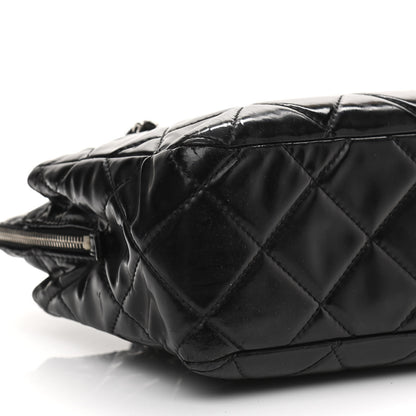 Chanel Vinyl Quilted In The Business Tote Black 9 of 17