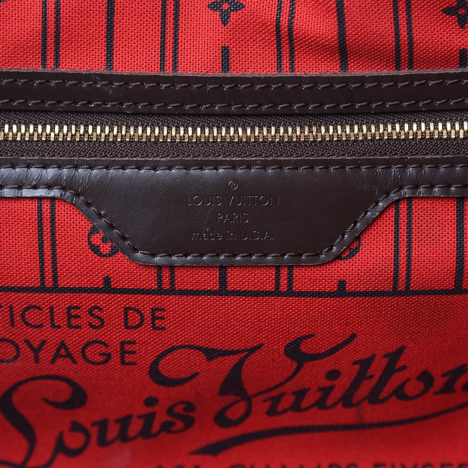 Louis Vuitton Damier Ebene Neverfull PM 6 of 21