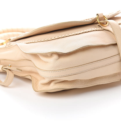 Chloe Calfskin Braided Medium Marcie Satchel Nude Pink 7 of 8