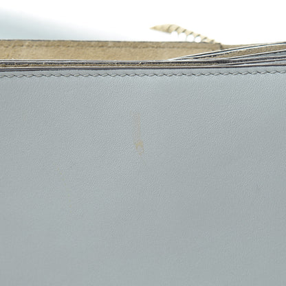 Chloe Calfskin Suede Medium Faye Shoulder Bag Airy Grey 12 of 15