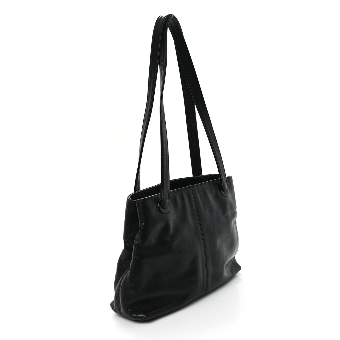 Lambskin CC Shoulder Bag Black