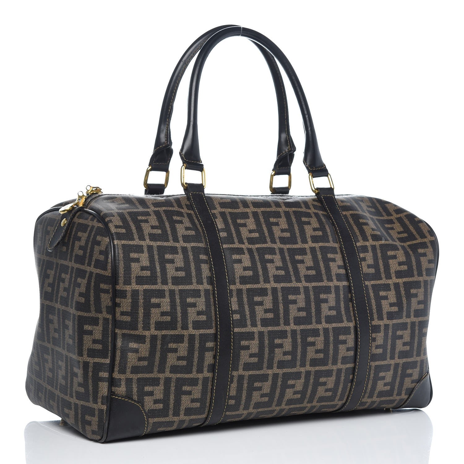 Fendi Zucca Spalmati Duffle Tobacco 3 of 16