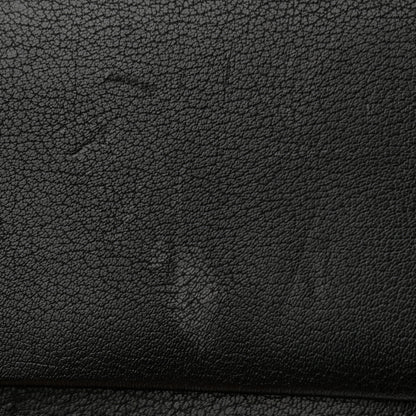 Celine Goatskin Folded Clutch With Strap Black 15 of 17