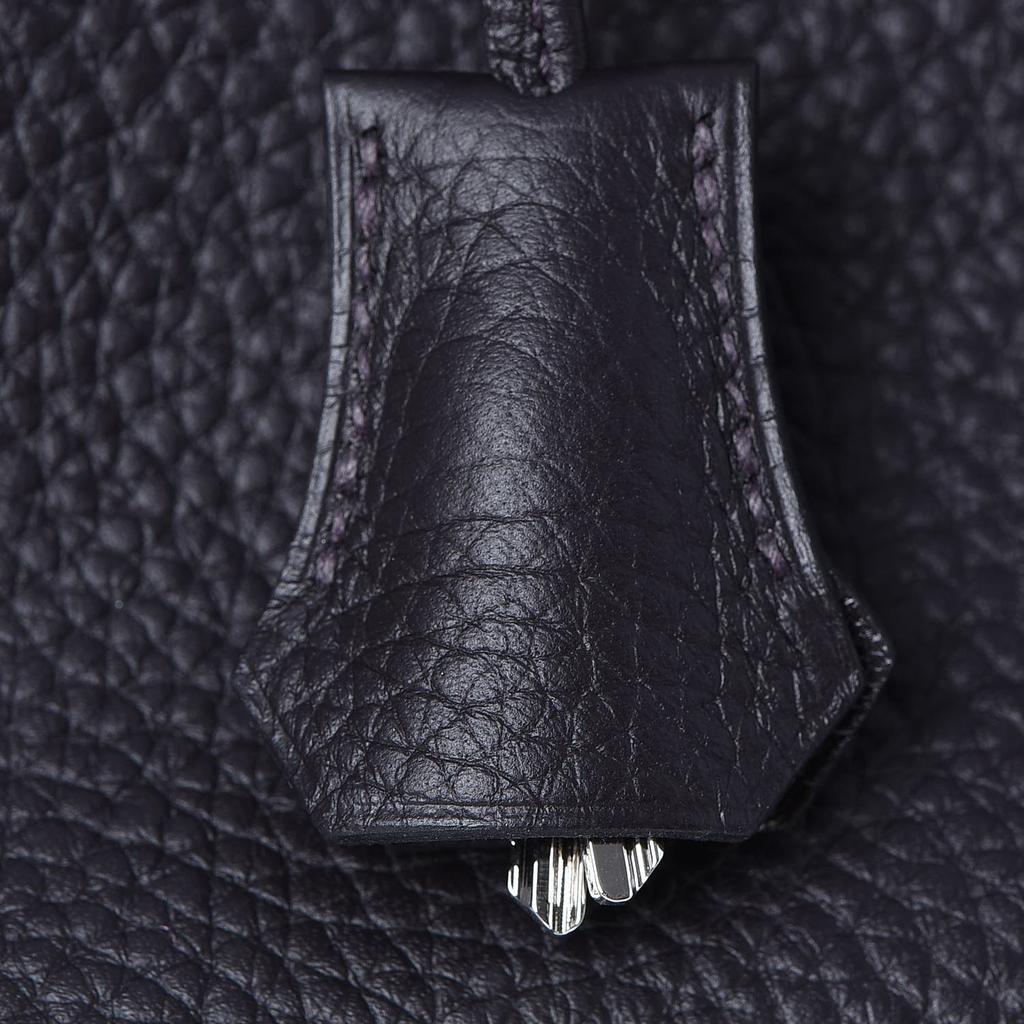 Taurillon Clemence Birkin 35 Prunoir