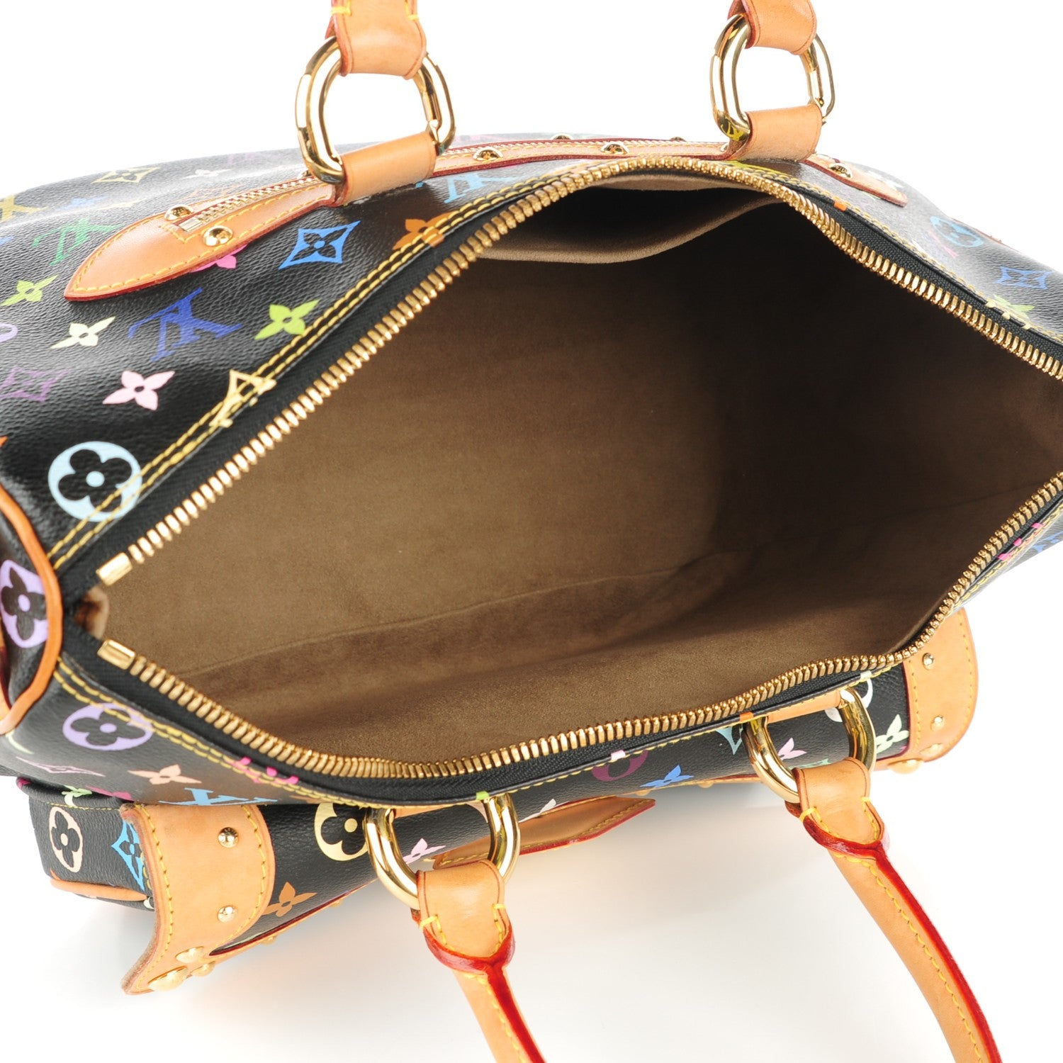 Louis Vuitton Monogram Multicolor Rita Black 6 of 10