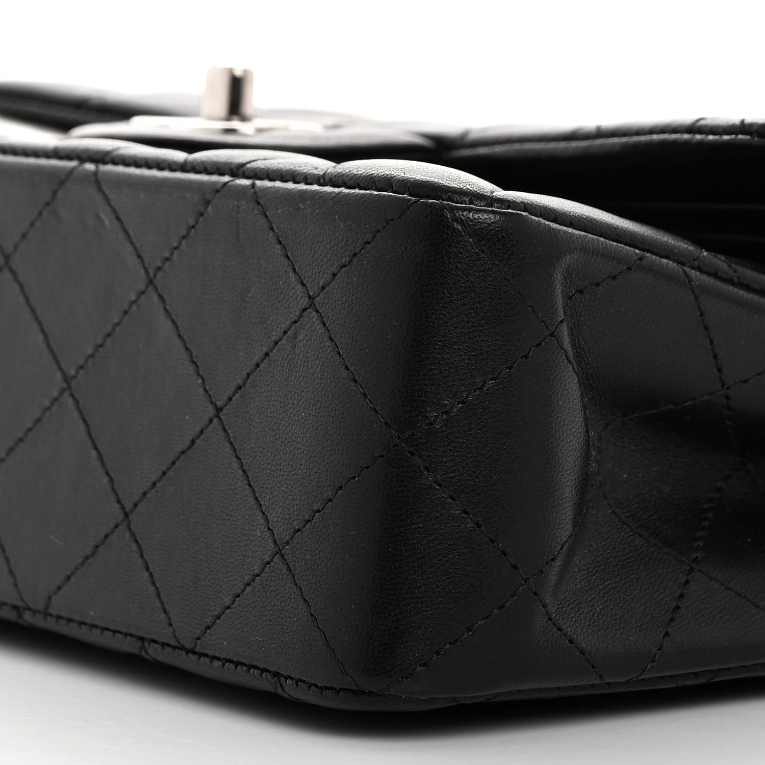 Chanel Lambskin Quilted Small Double Flap Black 10 of 10
