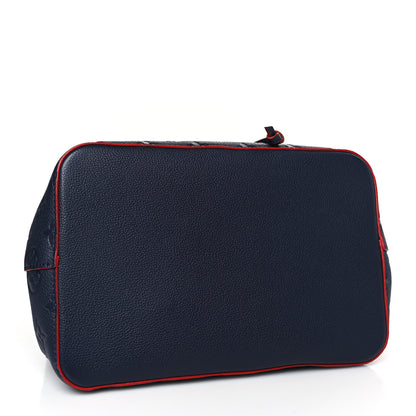 Louis Vuitton Empreinte Neonoe MM Marine Rouge 4 of 8