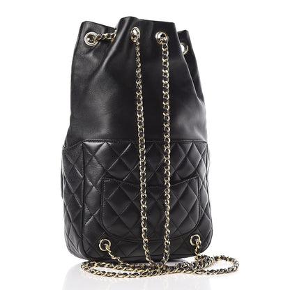 Chanel Lambskin Quilted Small in Seoul Backpack Black 3 of 7