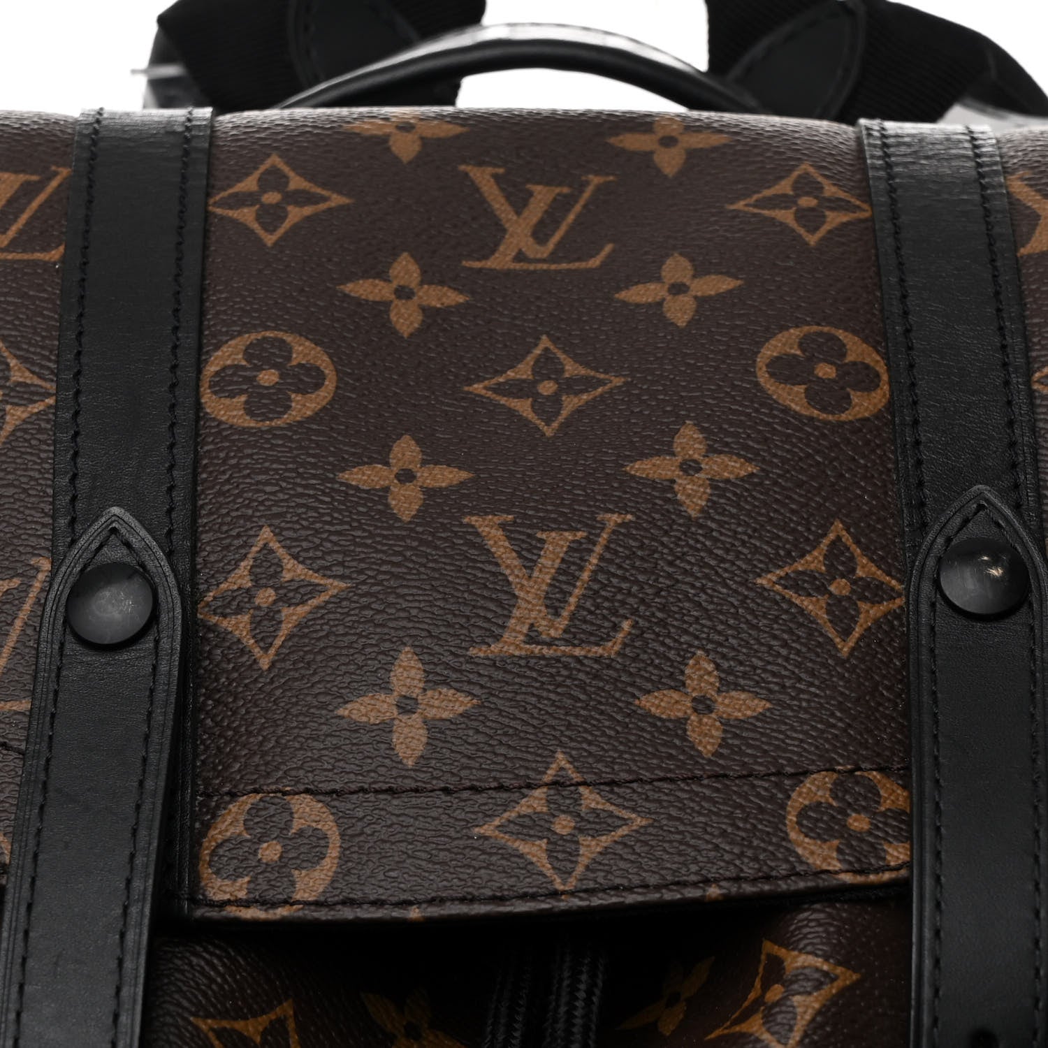 Louis Vuitton Monogram Macassar Christopher MM Backpack 8 of 12