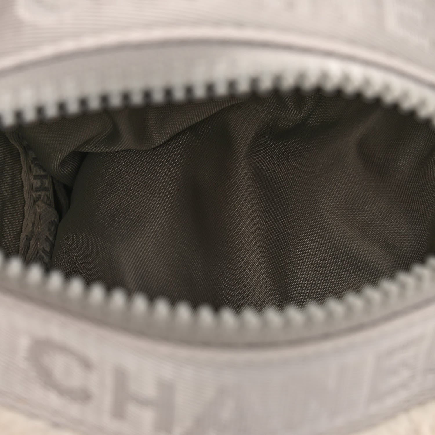 Chanel Rabbit Fur Sport Duffle Grey 5 of 11