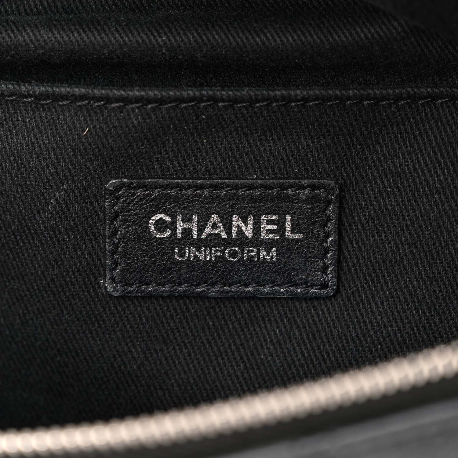 Chanel Grained Calfskin Quilted Waist Belt Bag Black 6 of 11