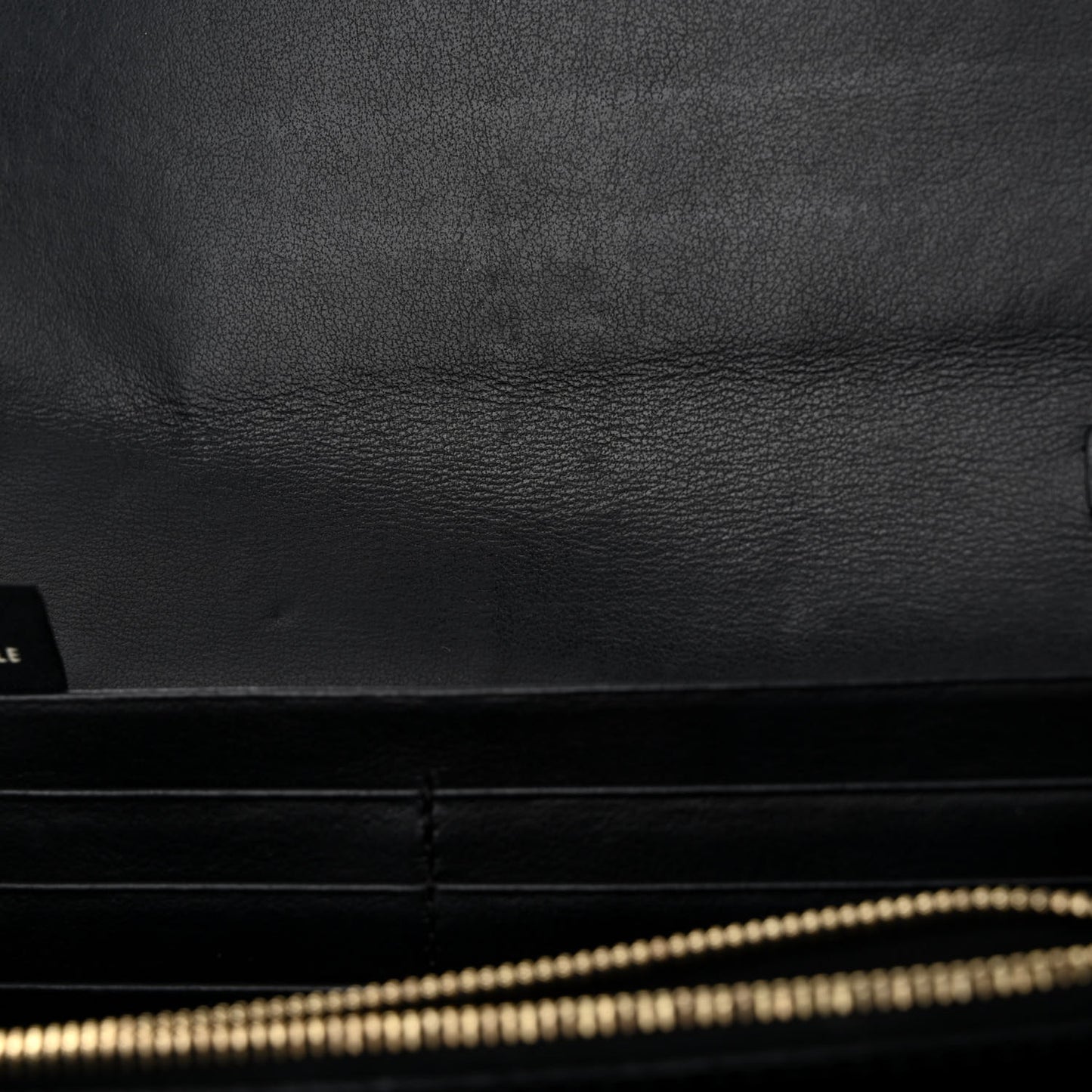 Vitello Liberty Century Lucido By The Way Continental Wallet On Chain Black