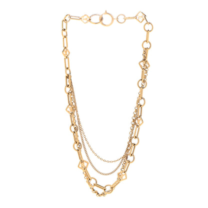 Louis Vuitton Collier Vegas Chain Necklace Gold 3 of 6