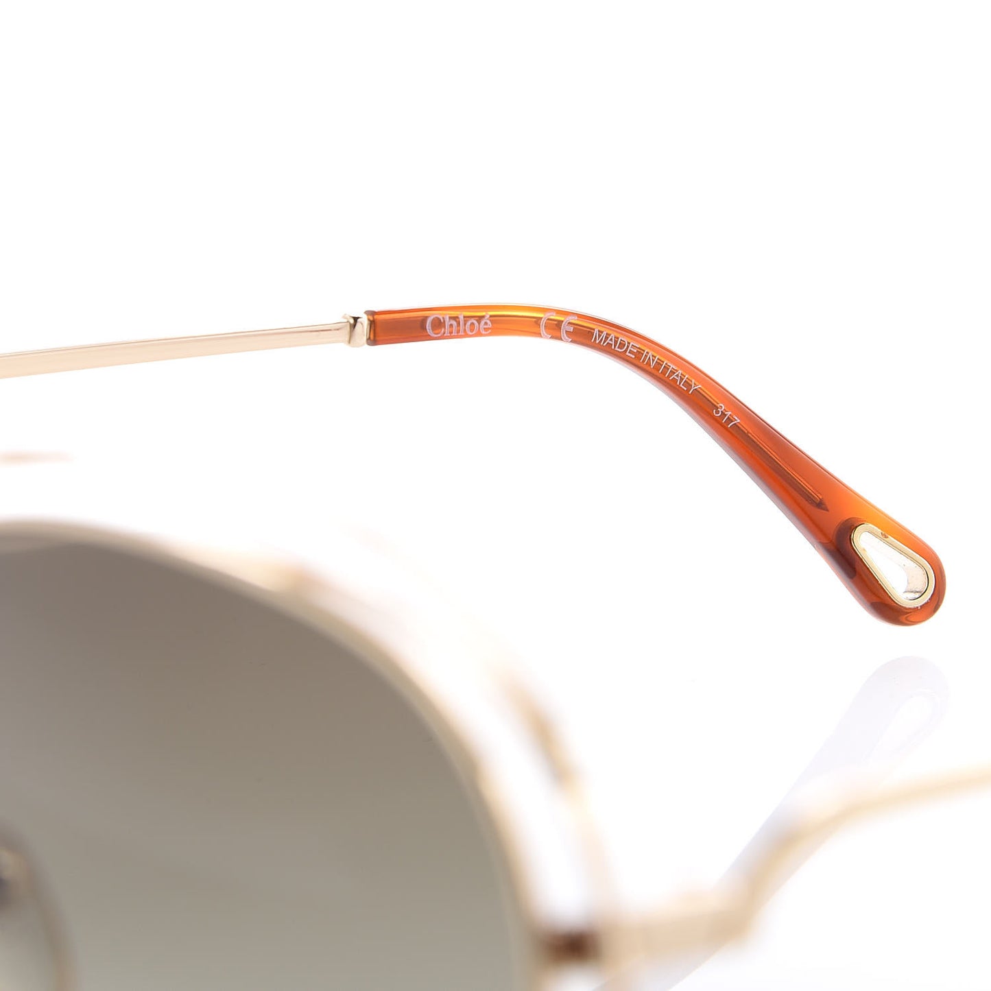 Carlina Round Sunglasses CE134S Gold